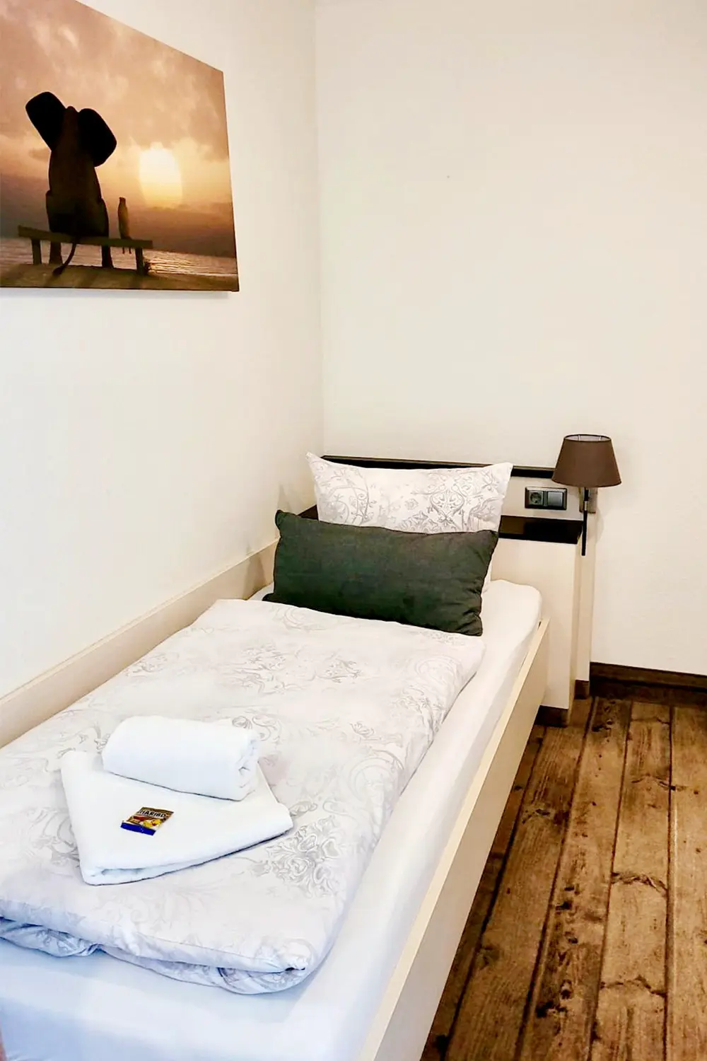 Einzelbett im Familienzimmer-für 3 Personen