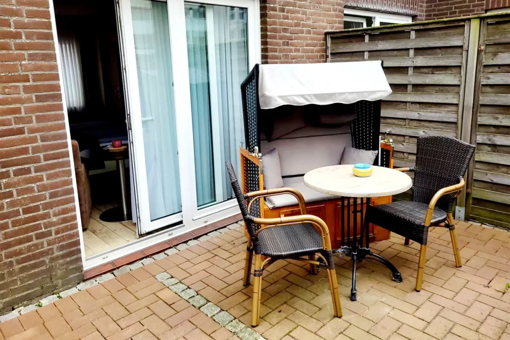 Terrasse im Hotelappartement